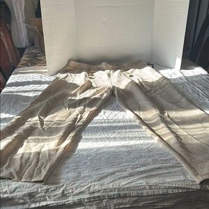 Wren Cream Wide Leg Pants